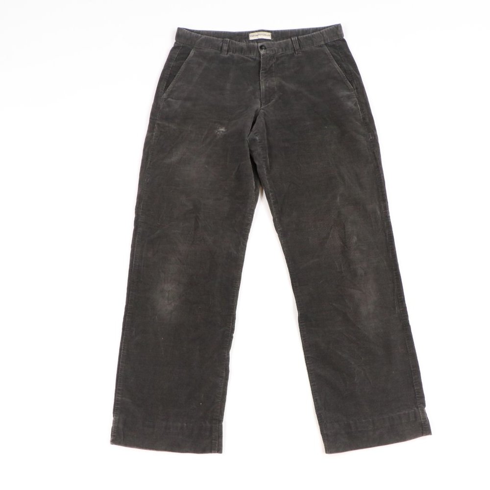Emporio Armani Straight Leg Corduroy Chinos Pants
